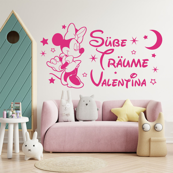 Adesivi per Bambini: Minnie Mouse, Süße Träume