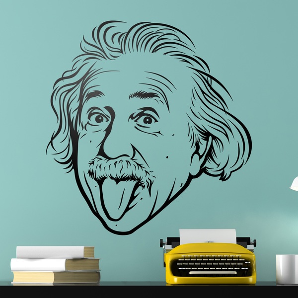 Adesivi Murali: Albert Einstein