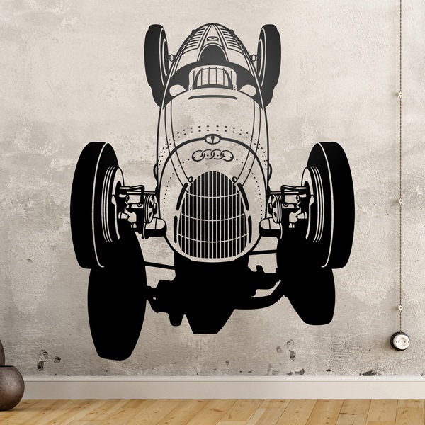 Adesivi Murali: auto da corsa classica Audi