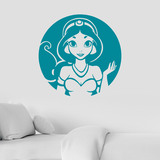 Adesivi per Bambini: Aladdin, Principessa Jasmine 2