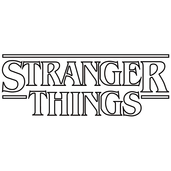 Adesivi Murali: Stranger Things