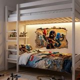 Adesivi Murali: Buco Lego Ninjago 14