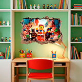 Adesivi Murali: Lego, personaggi della città 13