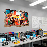 Adesivi Murali: Lego, personaggi della città 6