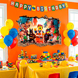 Adesivi Murali: Lego, personaggi della città 8