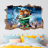 Adesivi Murali: Lego, personaggi di Star Wars 3