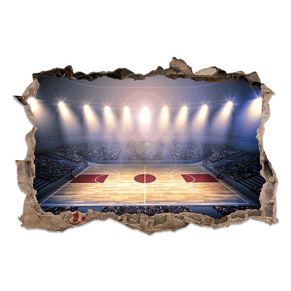 Adesivi Murali: Campo da basket