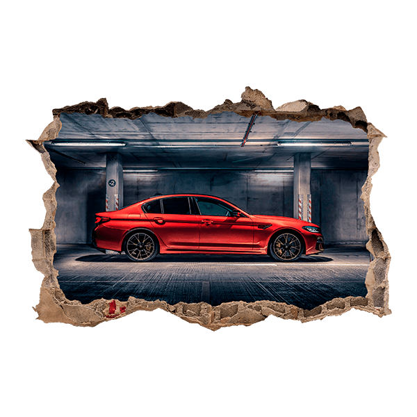 Adesivi Murali: BMW nel garage