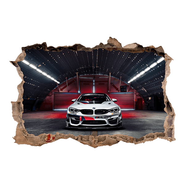 Adesivi Murali: BMW Pronta a Gareggiare