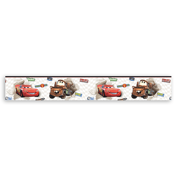 Adesivi per Bambini: Confine Disney Cars