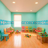 Adesivi Murali: Carta da parate bordo conchiglie 21