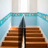 Adesivi Murali: Carta da parate bordo conchiglie 25