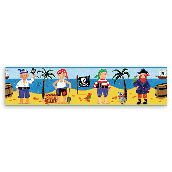 Adesivi per Bambini: Bordo Pirati e Bucanieri