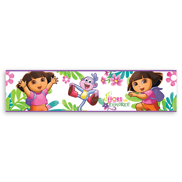 Adesivi per Bambini: Bordo Dora l'esploratrice