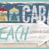 Adesivi Murali: Segni della Spiaggia 3