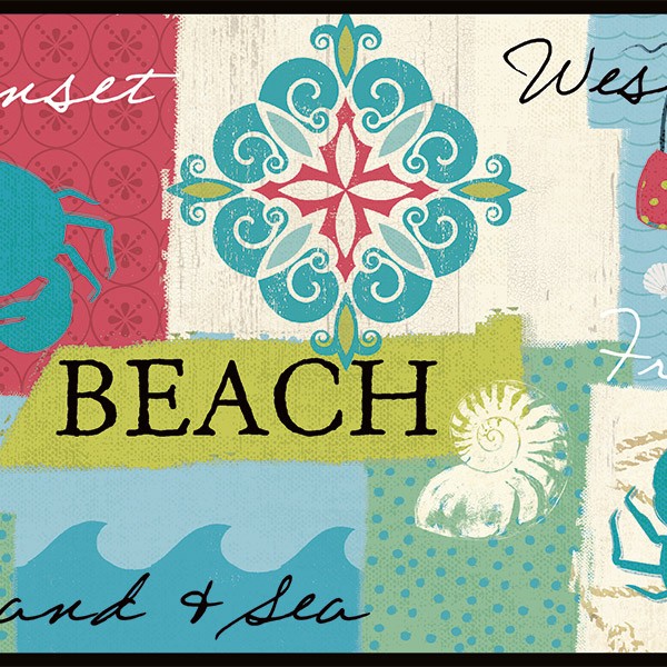 Adesivi Murali: Mi Piace la Spiaggia