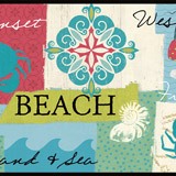 Adesivi Murali: Mi Piace la Spiaggia 3