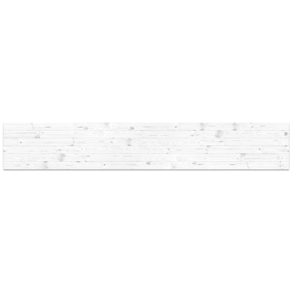 Adesivi Murali: Legno laccato bianco