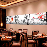 Adesivi Murali: Paesaggio in stile giapponese 12