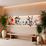 Adesivi Murali: Paesaggio in stile giapponese 5