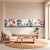 Adesivi Murali: Paesaggio in stile giapponese 7