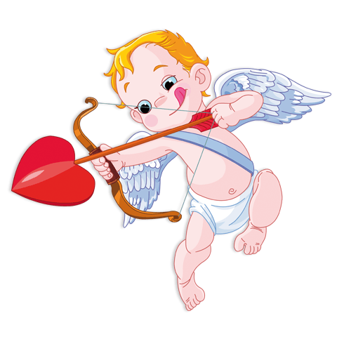 Adesivi per Bambini: Bambino Cupido