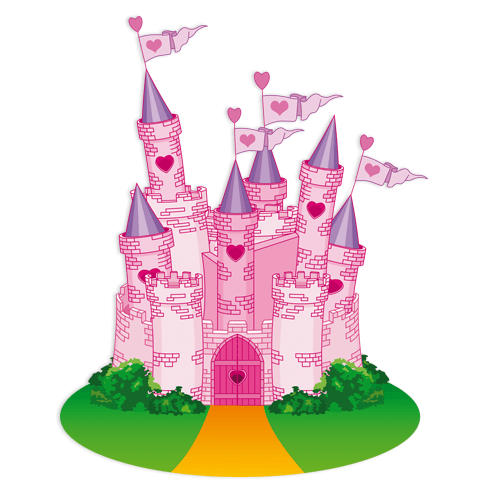 Adesivi per Bambini: Il Castello di Amore