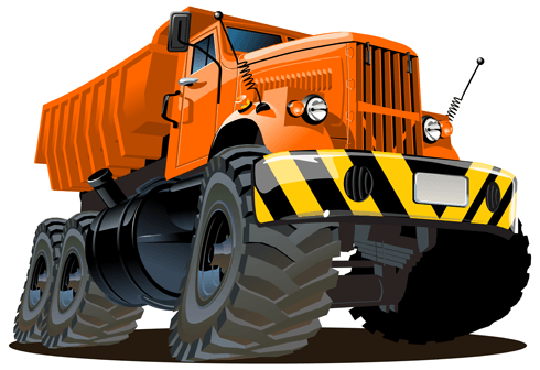 Adesivi per Bambini: Costruzione Camion