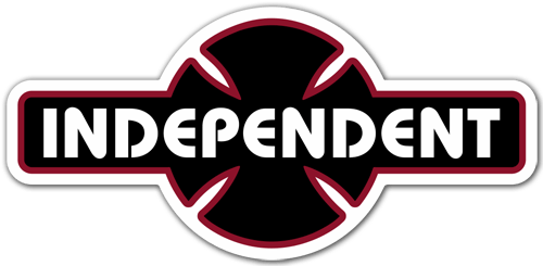 Adesivi per Auto e Moto: Independent Truck Company 2 nero retrò