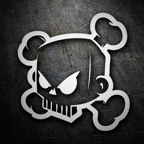 Adesivi per Auto e Moto: Ken Block 43 DC Shoes Skull 2