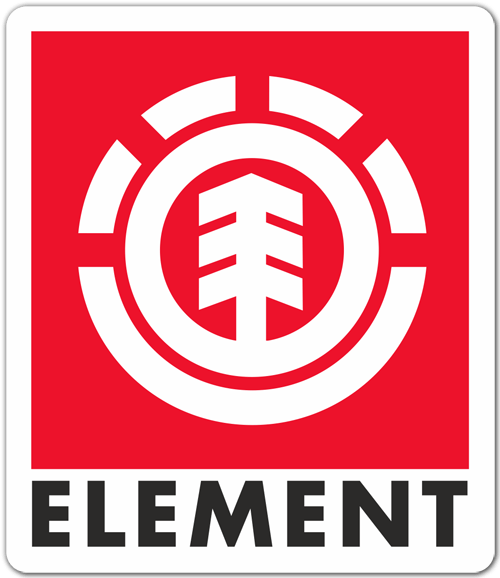 Adesivi per Auto e Moto: Element rosso