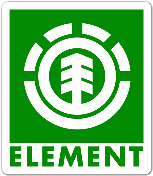 Adesivi per Auto e Moto: Element verde