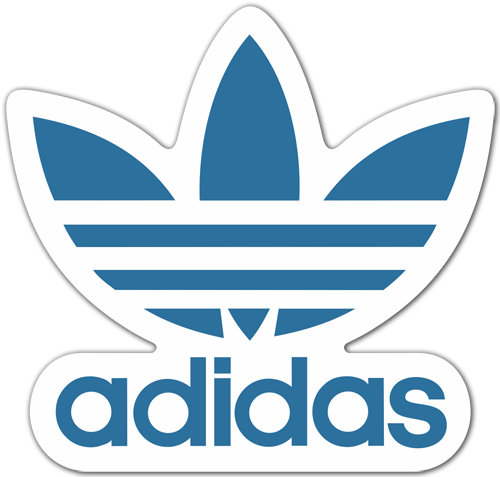 Adesivi per Auto e Moto: Adidas logo