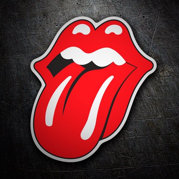 Adesivi per Auto e Moto: The Rolling Stones color