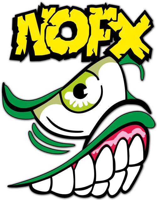 Adesivi per Auto e Moto: Nofx punk rock logo