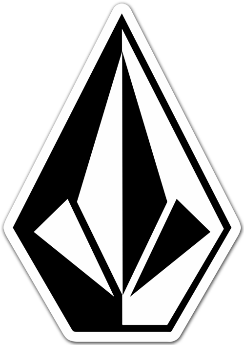 Adesivi per Auto e Moto: Volcom Logo