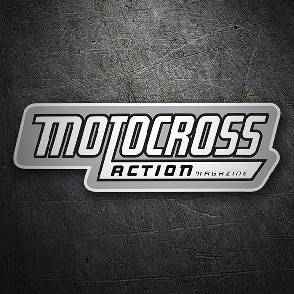 Adesivo Motocross Action