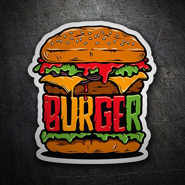 Adesivi per Auto e Moto: Burger