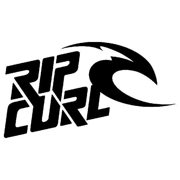 Adesivi per Auto e Moto: Rip Curl logo