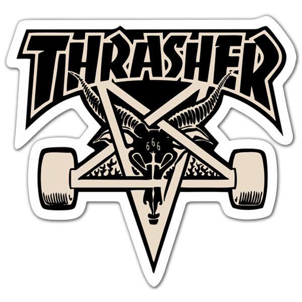 Adesivi per Auto e Moto: Thrasher Skate