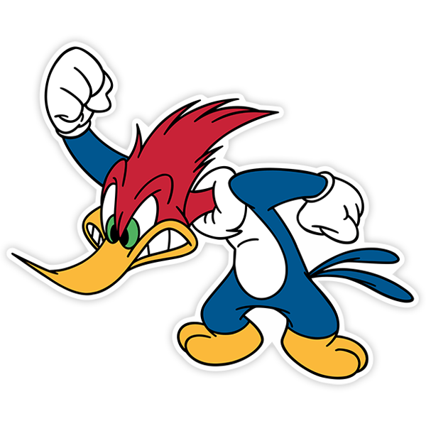 Adesivi per Auto e Moto: Woody Woodpecker