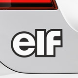 Adesivi per Auto e Moto: Olio Elf 3