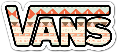 Adesivi per Auto e Moto: Vans retro
