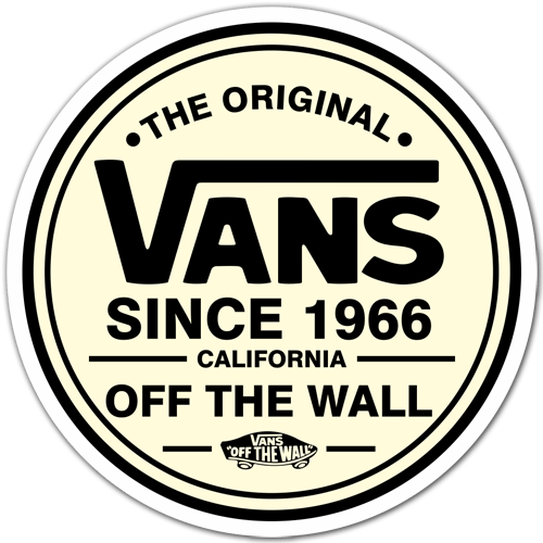 Adesivi per Auto e Moto: The Original Vans