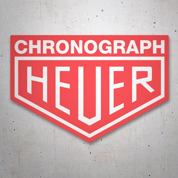 Adesivi per Auto e Moto: Heuer Chronograph