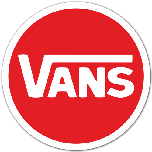 Adesivi per Auto e Moto: Vans rotondo
