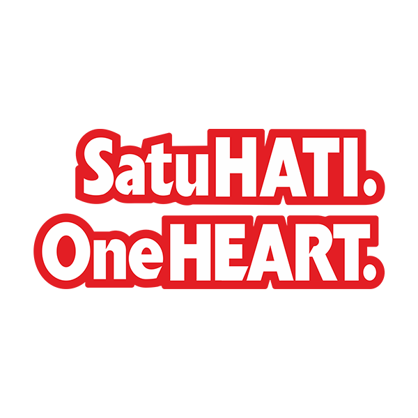 Adesivi per Auto e Moto: Satu Hati One Heart