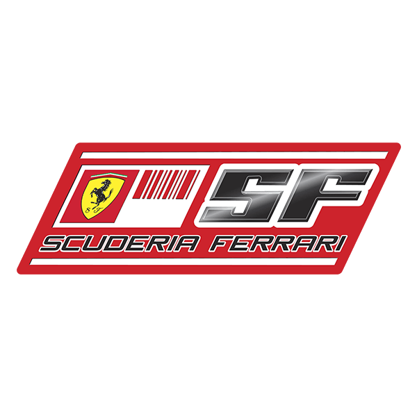 Adesivi per Auto e Moto: Scuderia Ferrari