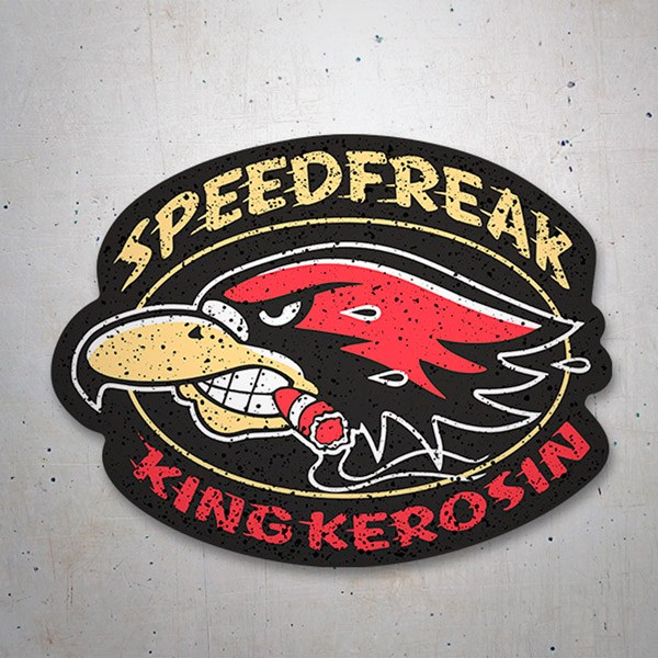 Adesivi per Auto e Moto: Speedfreak King Kerosin