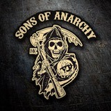 Adesivi per Auto e Moto: Sons Of Anarchy 3